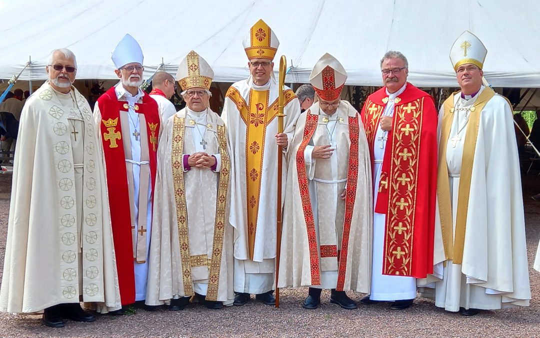 Biskopsvigning i Missionsstiftet i Finland